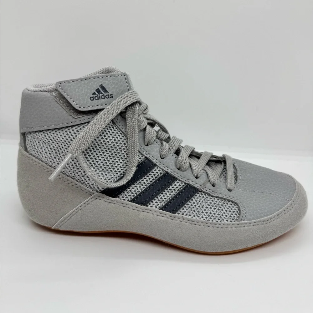 adidas Kids Gray High-Top Shoes